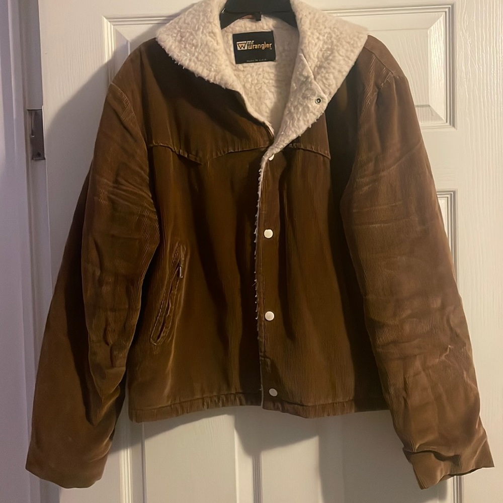 Vintage Mr Wrangler Men’s corduroy button up jacket